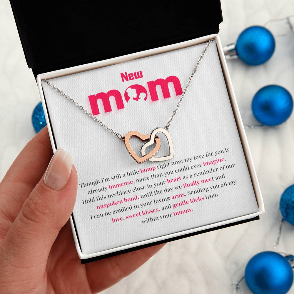 New Mom Necklace – Gift from Baby Bump