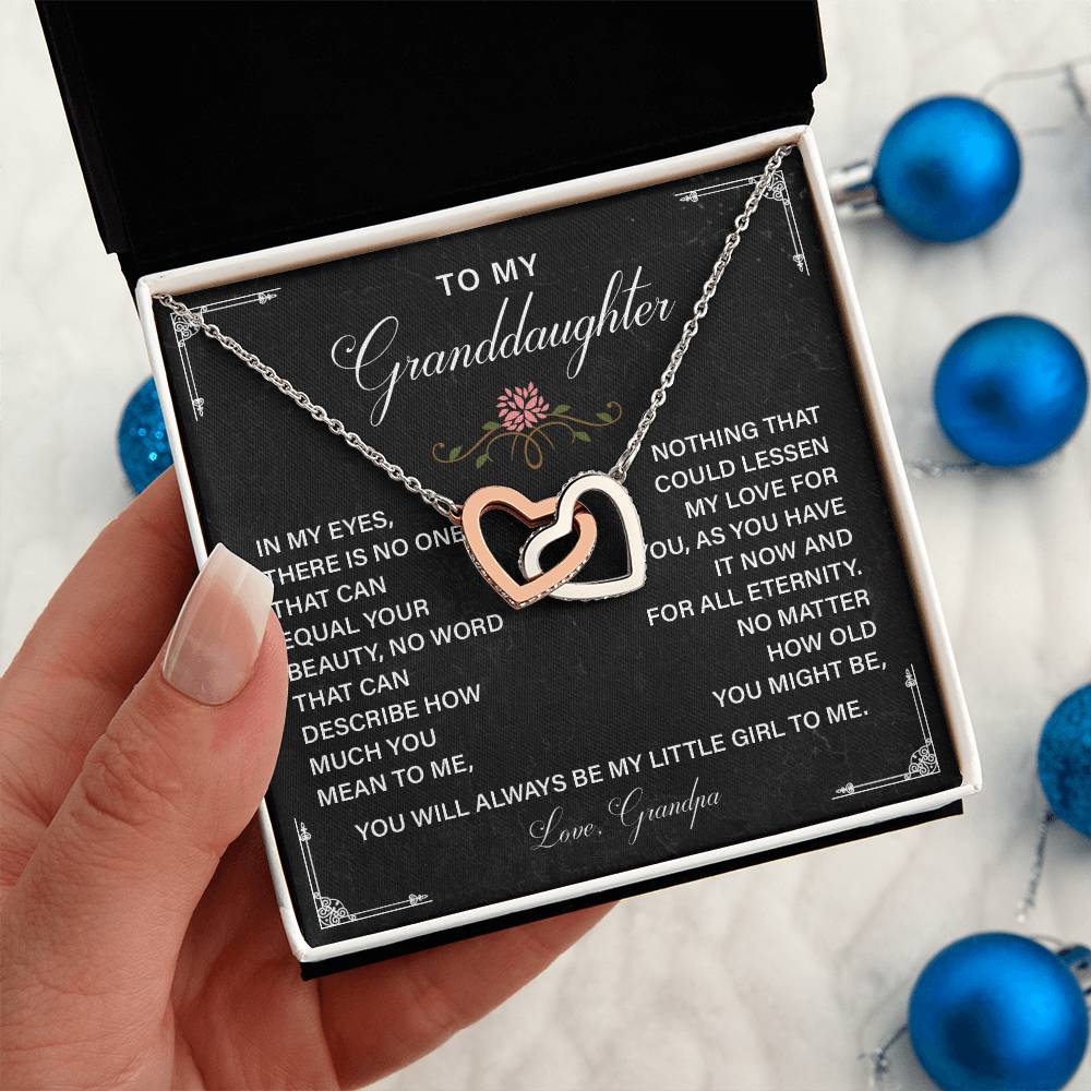 Granddaughter Gift from Grandpa – Eternal Love Necklace