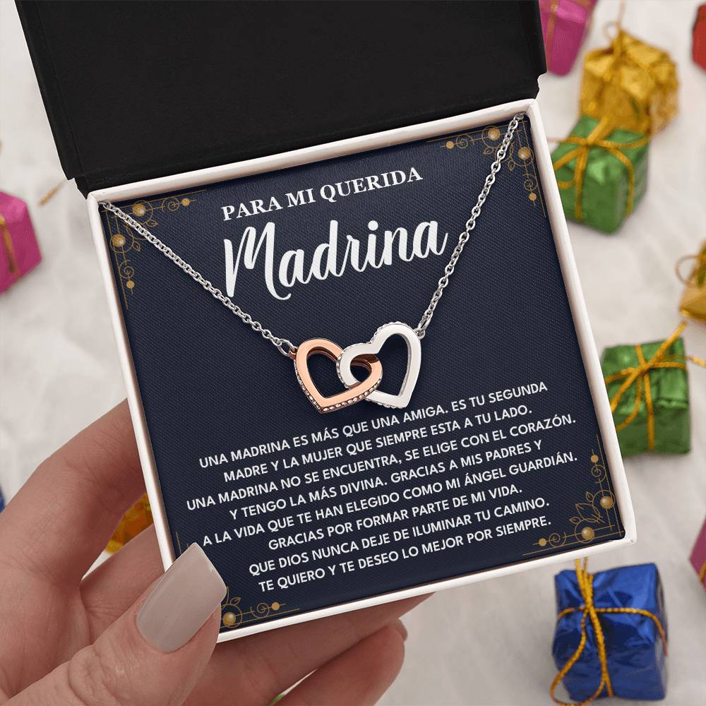 Collar Para Mi Querida Madrina Regalo De Gratitud Para Madrina Segunda Madre Y Amiga Mensaje De Amor Para Madrina Collar Con Dedicatoria De Gratitud Joyería Emotiva Para Madrina Detalle Especial Para Mi Madrina Regalo Personalizado Para Mi Madrina