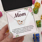 Mom Necklace Gift for Mother – With Message Card