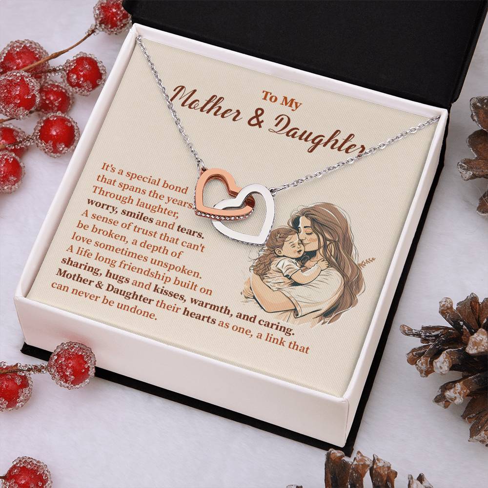 Mother Gift From Daughter – Necklace With Message Box