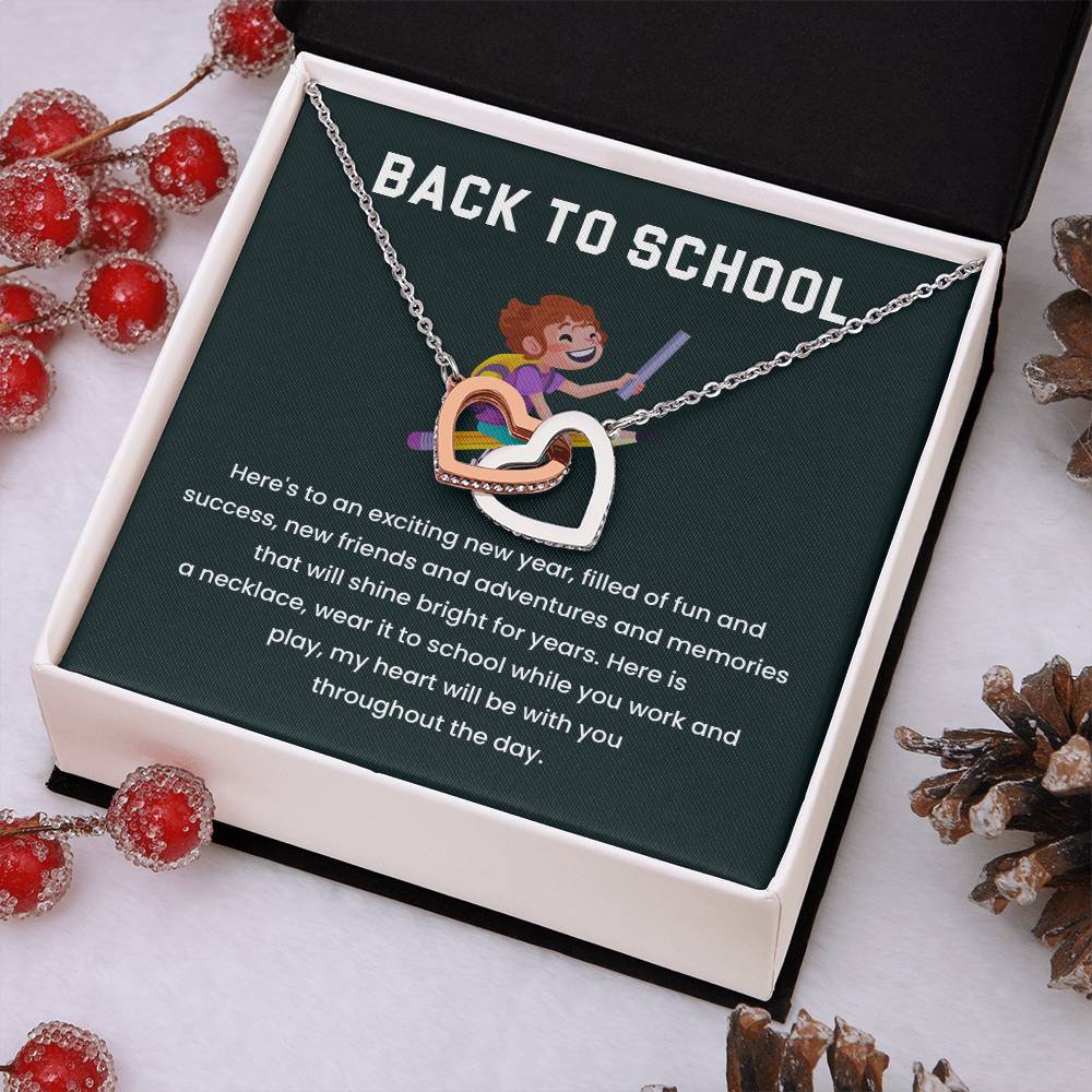 Back To School Necklace Gift Back To School Gift Heartfelt Gift For Students Supportive Jewelry For Kids Emotional Connection Necklace Unique Gift For School Milestone Celebration Jewelry Necklace For New Adventures  Necklace That Symbolizes Love