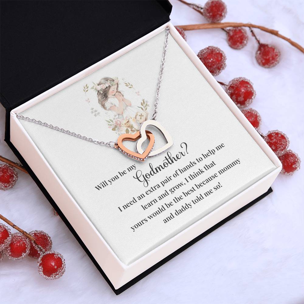 Will you be my Godmother Symbol Of Hope Jewelry Inspirational Bond Necklace Shine Bright Necklace Courageous Spirit Jewelry Embrace Your Potential Necklace Goddaughter's Journey Pendant Guidance And Love Necklace Dream Chaser Jewelry