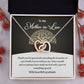 Mother-in-Law Necklace Gift from Daughter-in-Law with Card