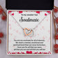 Soulmate Interlocking Hearts Gift with Message Card