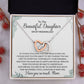 Wedding Gift for Daughter – Linked Hearts Necklace