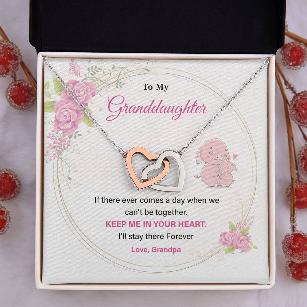 Granddaughter Gift from Grandpa with Message Card