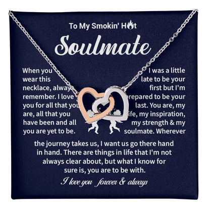 Smokin’ Hot Soulmate Necklace Gift with Gift Box