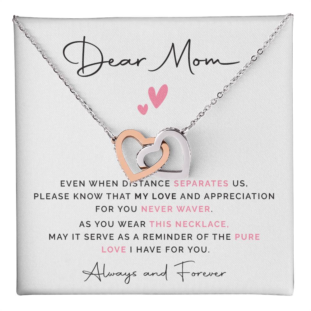 Dear Mom Dear Mom Necklace Gift Heartfelt Gift For Mom Thoughtful Gift For Mom Unique Gift For Mother-child Bond Meaningful Gift For Mom Proud Child Gift For Mom Appreciation Gift For Mom Special Occasion Gift For Mom Gratitude For Mom Necklace