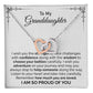 To My Granddaughter From Grandfather And Grandmother