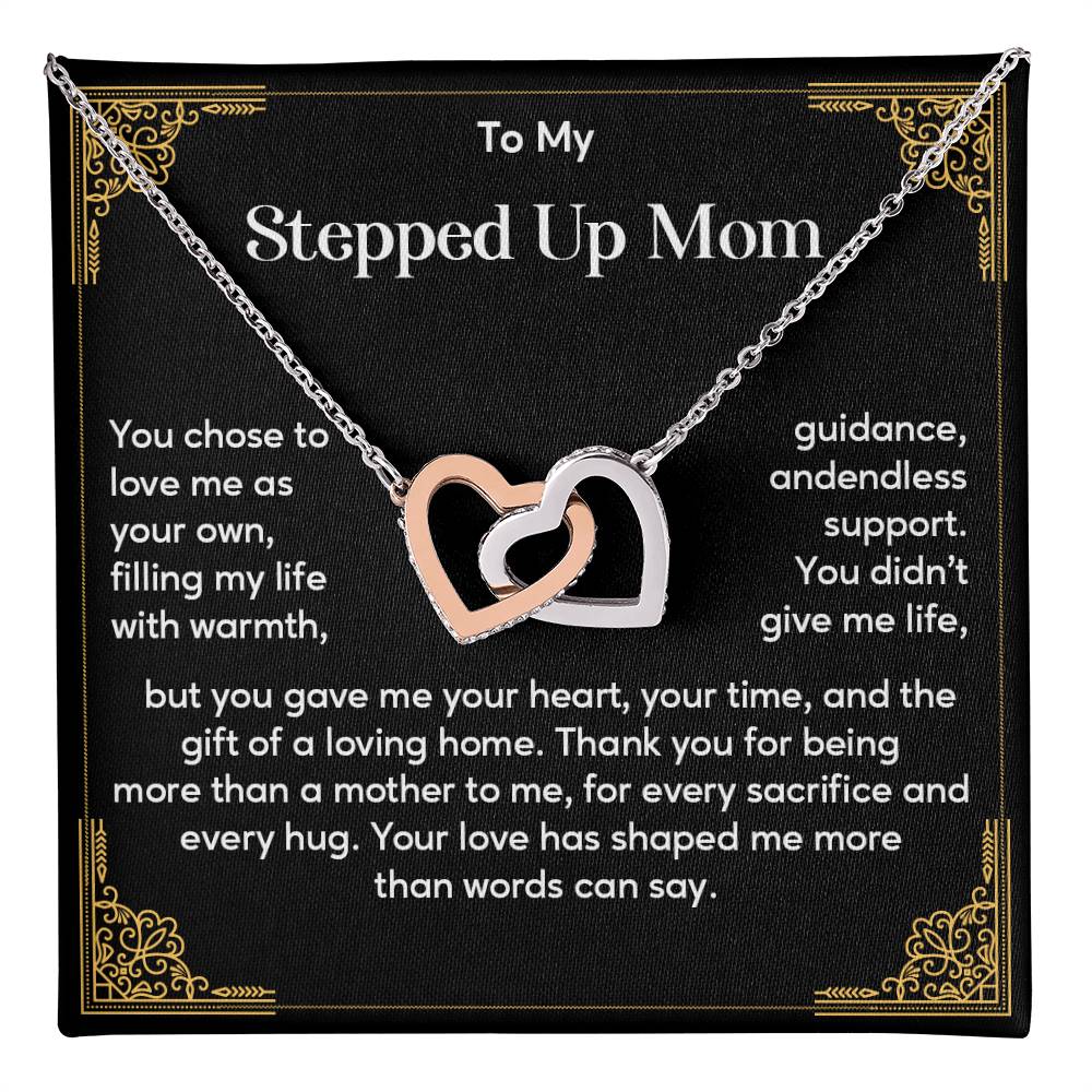 Stepmother Jewelry Gift for Wedding Day with Message