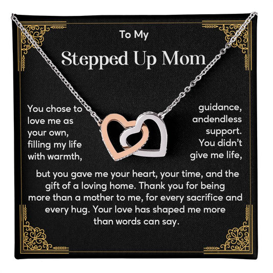 Stepmother Jewelry Gift for Wedding Day with Message