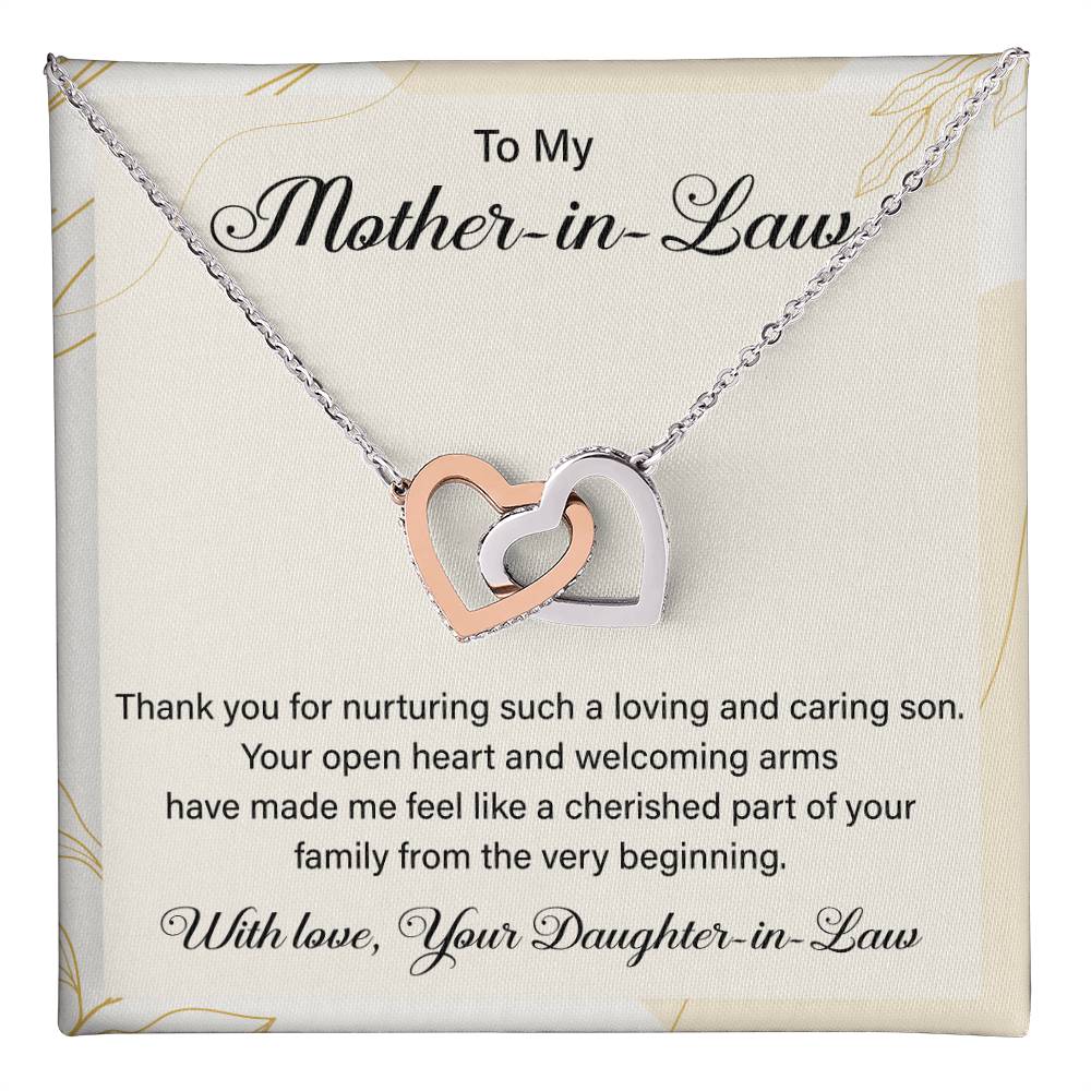 Mother-in-Law Gift from Daughter-in-Law Necklace