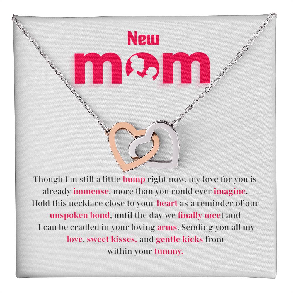 New Mom Necklace – Gift from Baby Bump