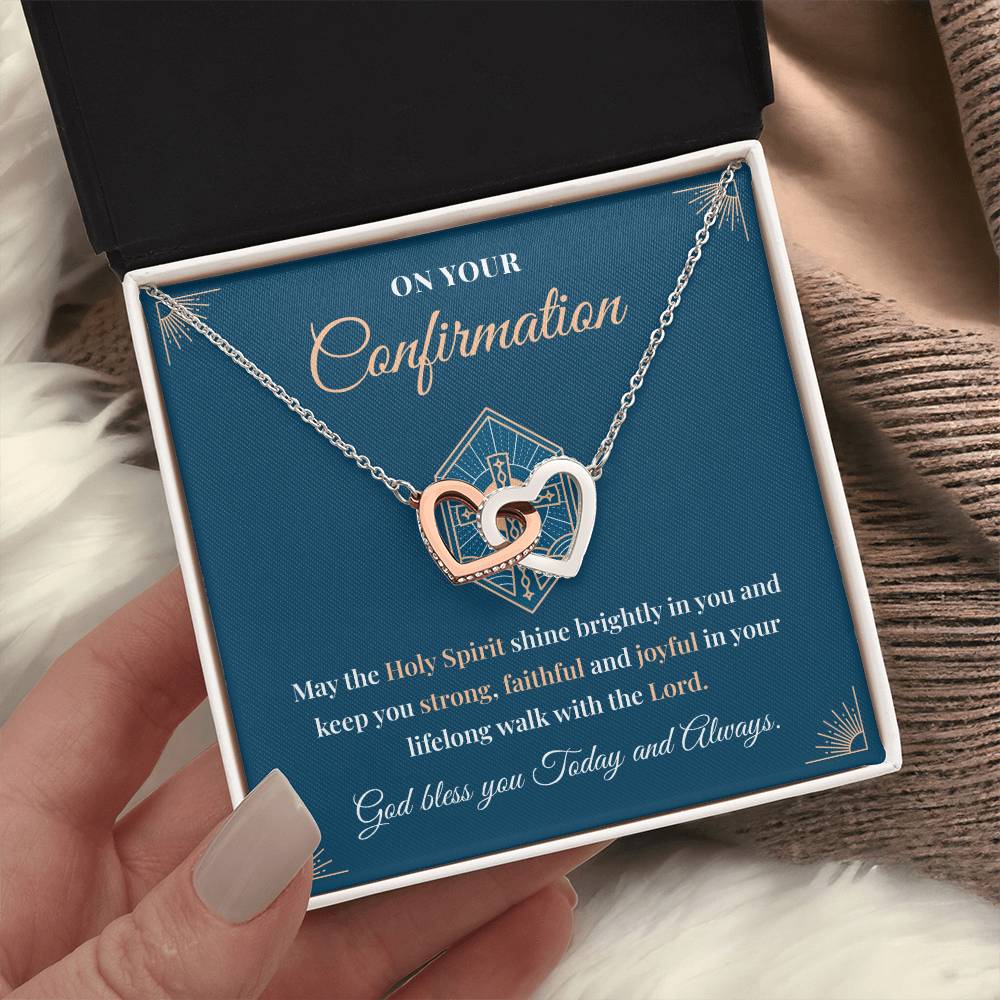 Confirmation Necklace Gift for Girl – Message Card