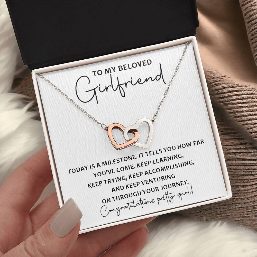 Milestone Graduation Necklace Gift for Girlfriend