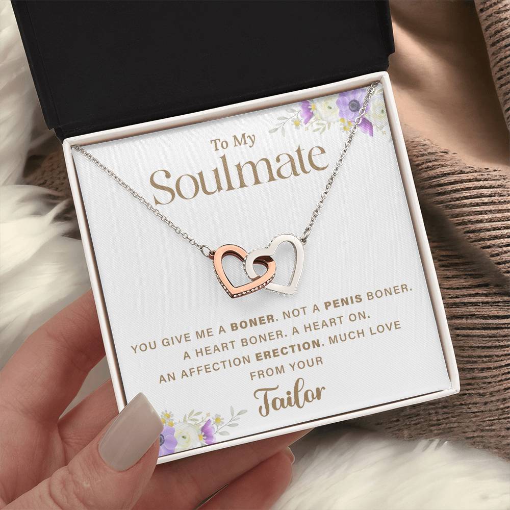 Tailor to Soulmate Funny Necklace Gift Box
