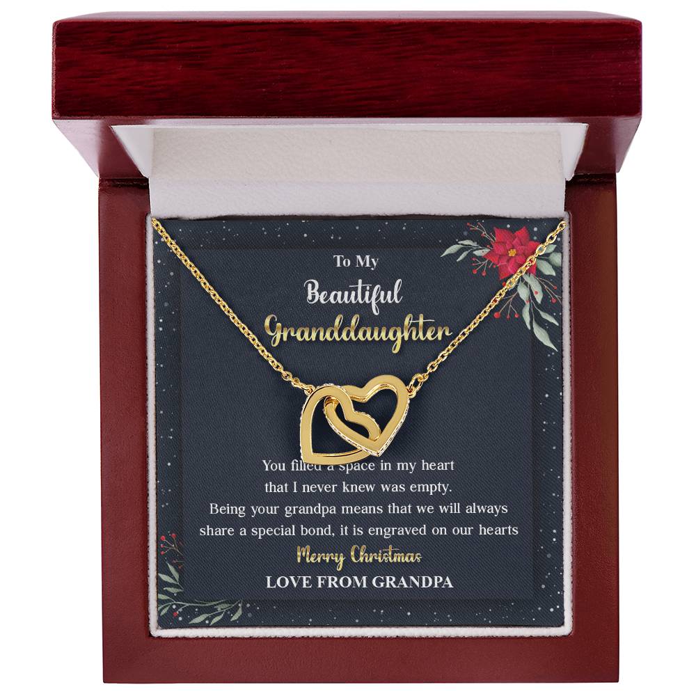 Holiday Gift for Granddaughter from Grandpa – Heart Necklace