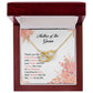 Sentimental Mother of Groom Jewelry With Message Card