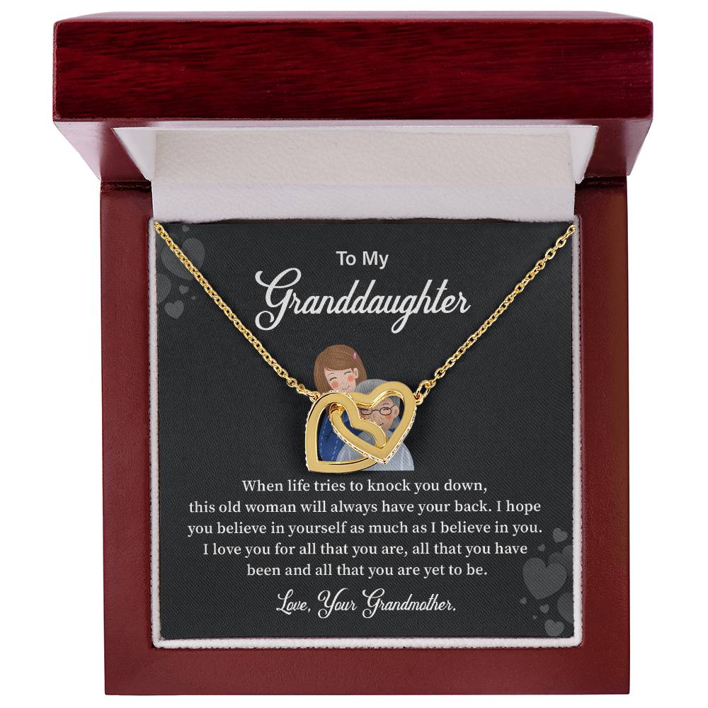 Granddaughter Necklace Gift from Grandma