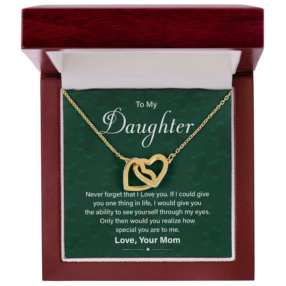 Daughter Necklace Gift for St. Patrick’s Day Box