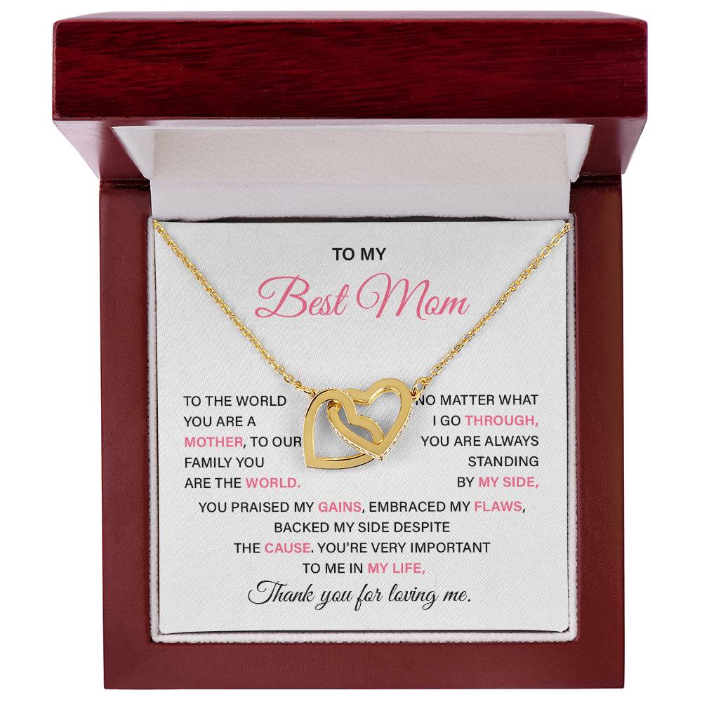 Best Necklace for Mom From Child With Heartfelt Message