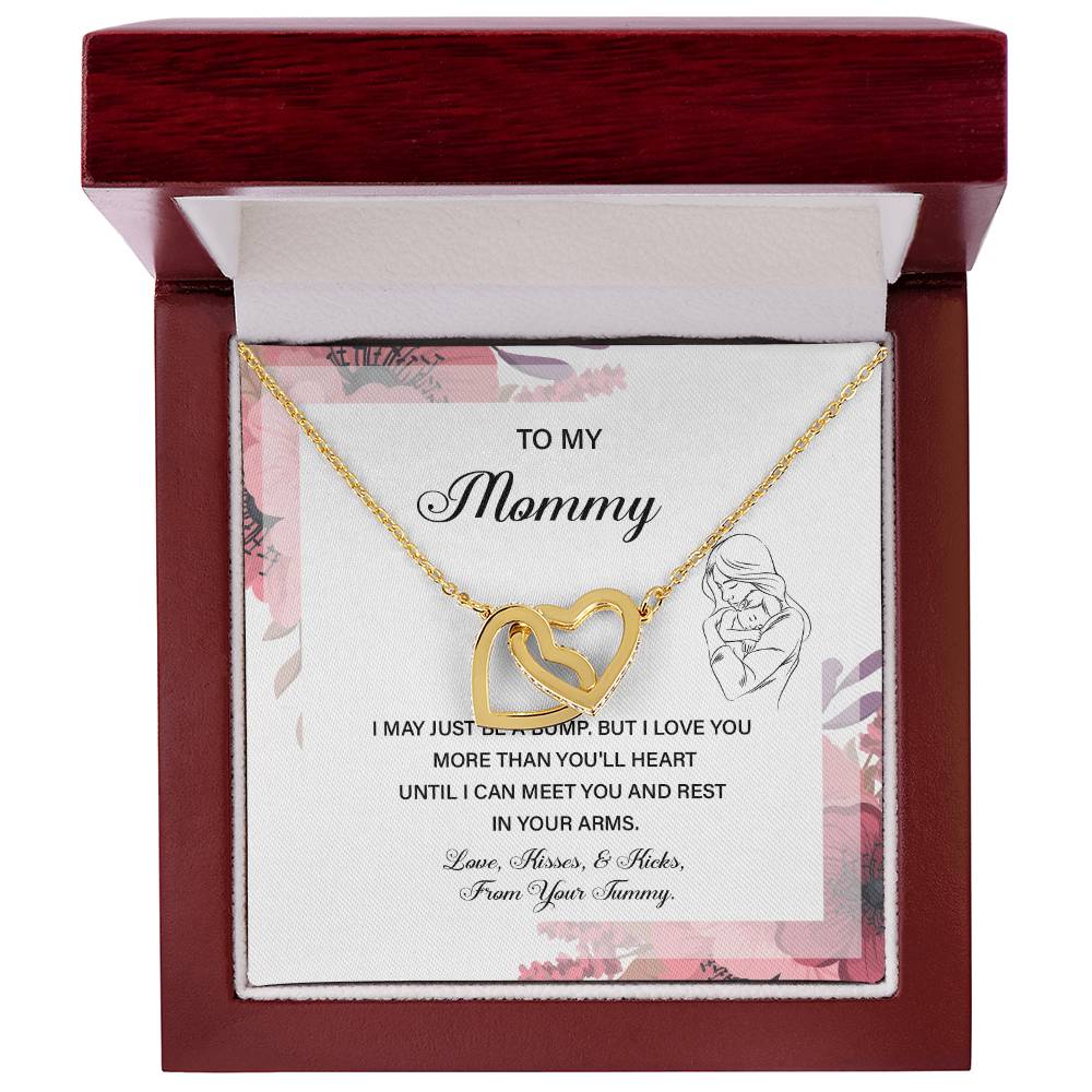 Mommy Necklace from Baby Bump for Pregnant Mom