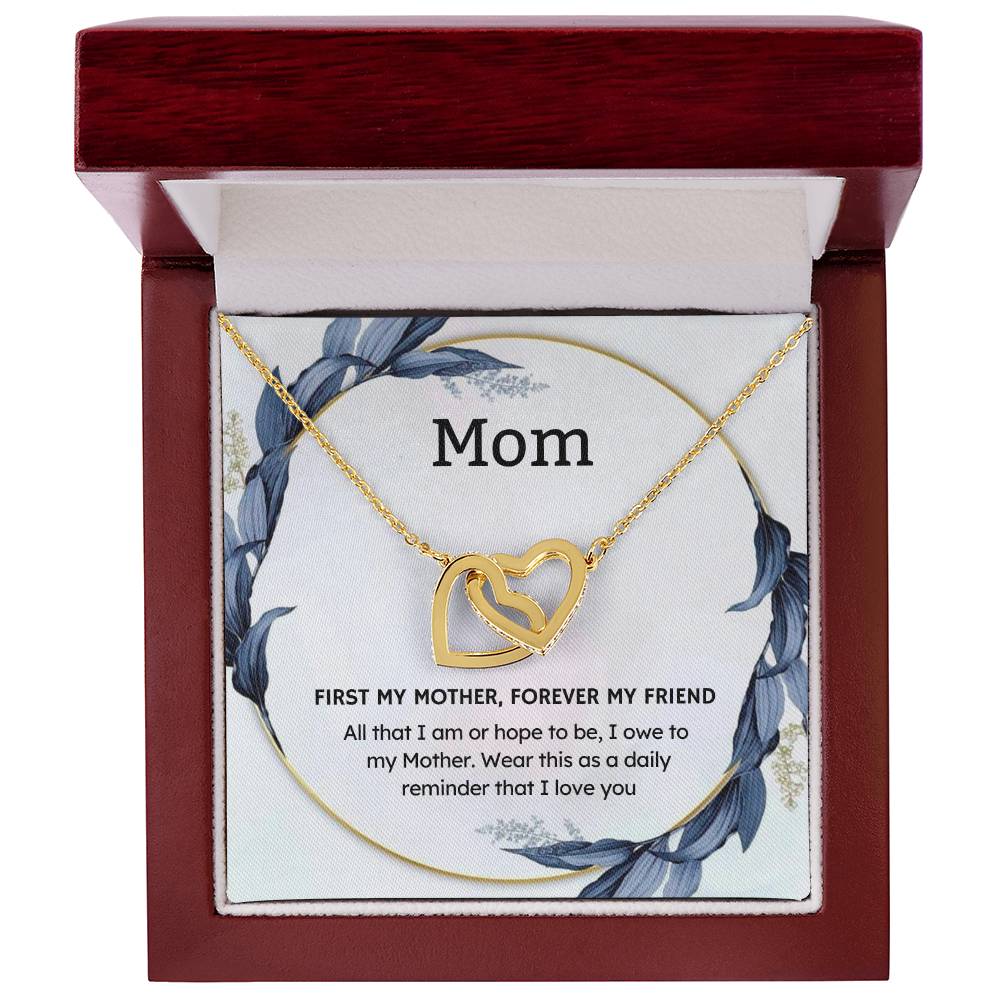Necklace Gift for Mom – Message Card and Gift Box