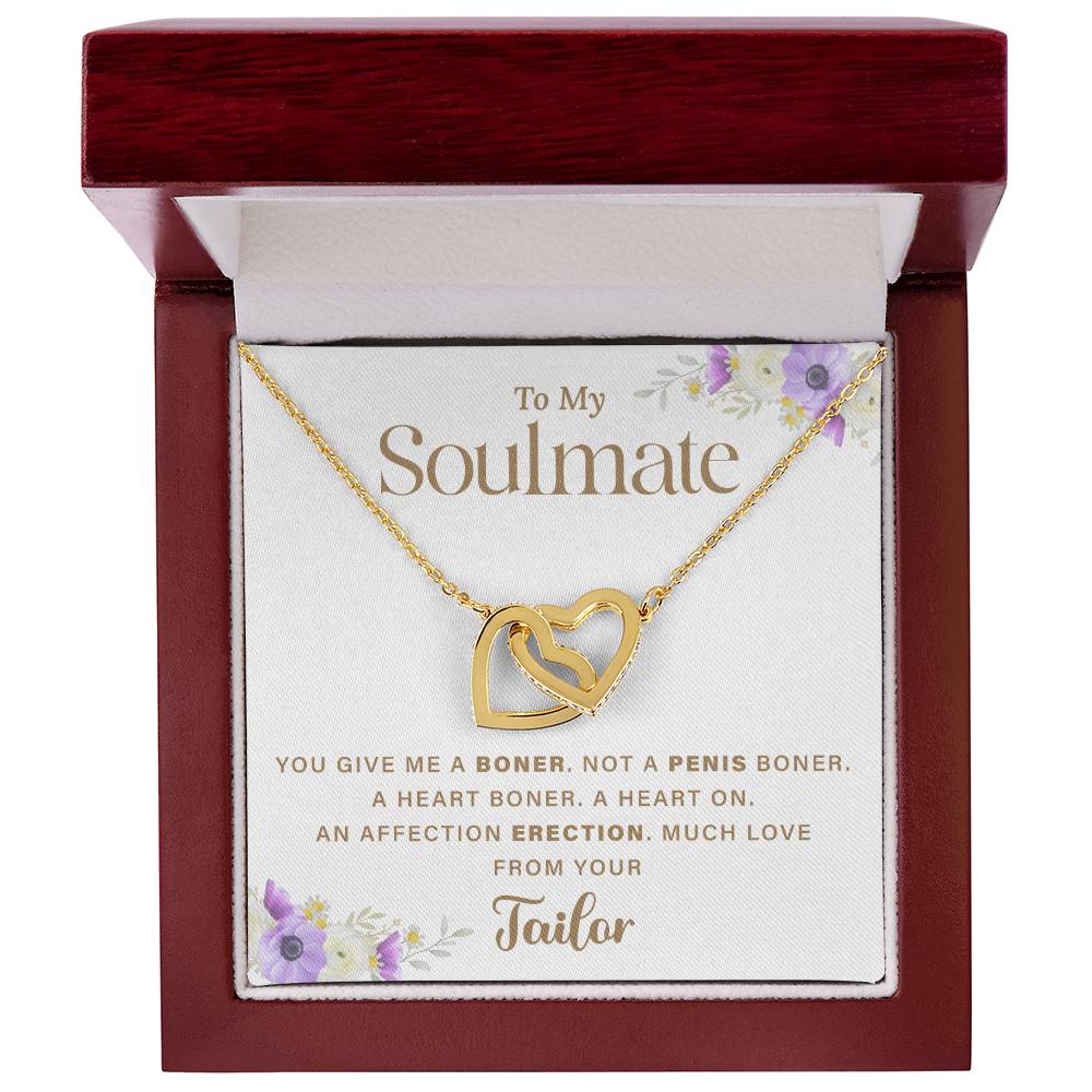 Tailor to Soulmate Funny Necklace Gift Box