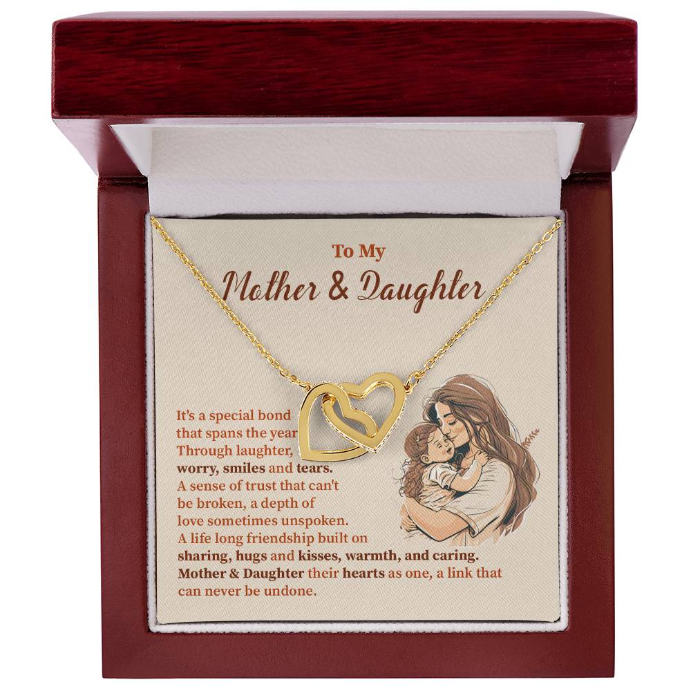 Mother Gift From Daughter – Necklace With Message Box