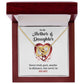Mother Daughter Necklace Gift – With Message Card
