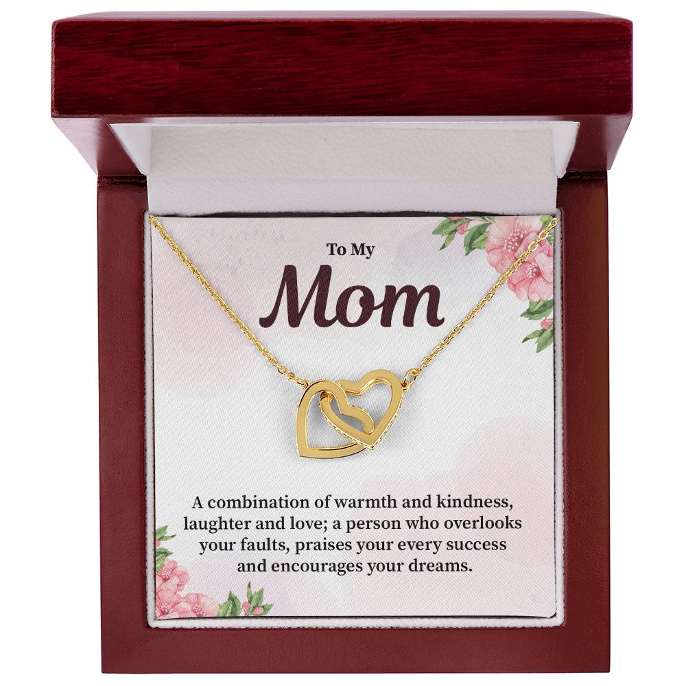 Mom Necklace Gift for Mother – With Message Card
