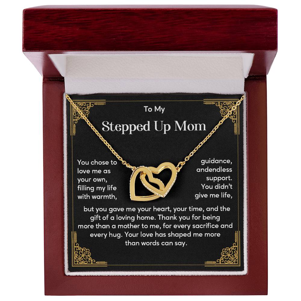 Stepmother Jewelry Gift for Wedding Day with Message