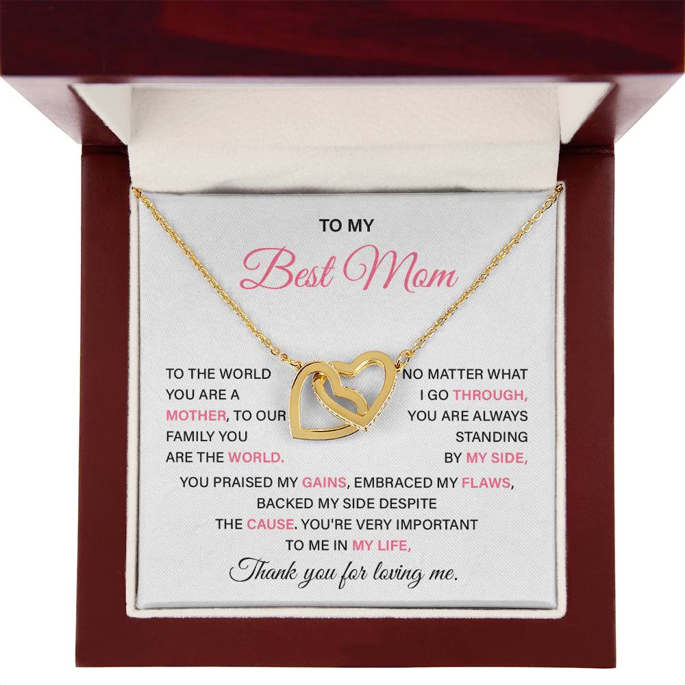 Best Necklace for Mom From Child With Heartfelt Message