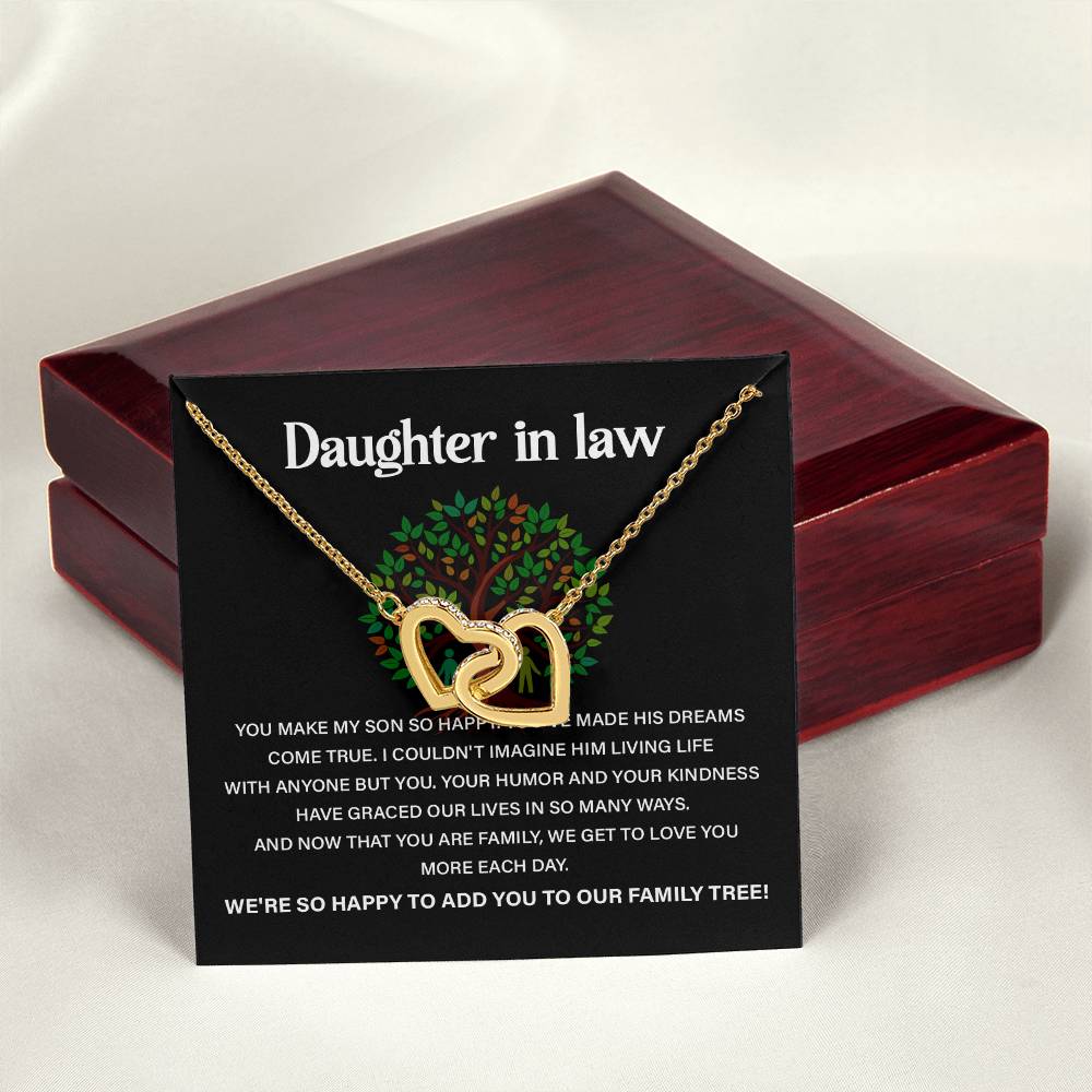 Daughter-in-law  Necklace For Daughter-in-law Loving Gift For Daughter-in-law Necklace For Daughter-in-law’s Happiness Gift For Daughter-in-law From Family Special Necklace For Daughter-in-law Gift For Daughter-in-law’s Marriage