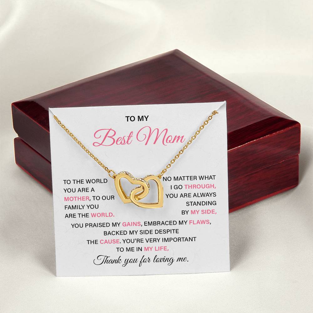 Best Necklace for Mom From Child With Heartfelt Message