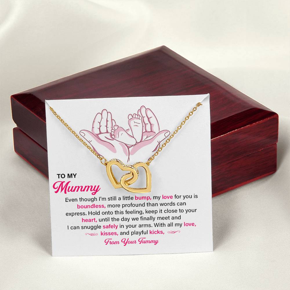 Mummy To Be Necklace Gift from Baby Bump