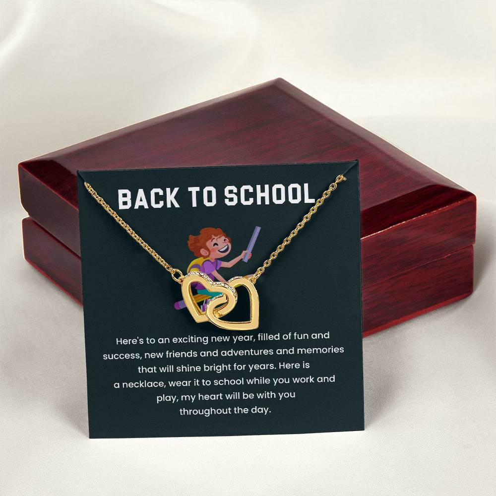 Back To School Necklace Gift Back To School Gift Heartfelt Gift For Students Supportive Jewelry For Kids Emotional Connection Necklace Unique Gift For School Milestone Celebration Jewelry Necklace For New Adventures  Necklace That Symbolizes Love