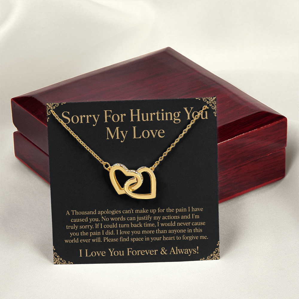 Sorry for hurting you my love