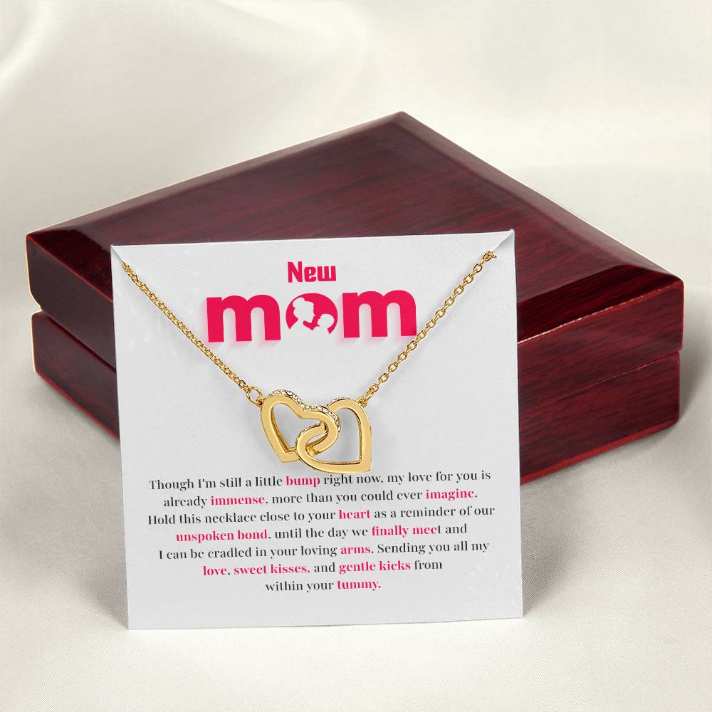 New Mom Necklace – Gift from Baby Bump