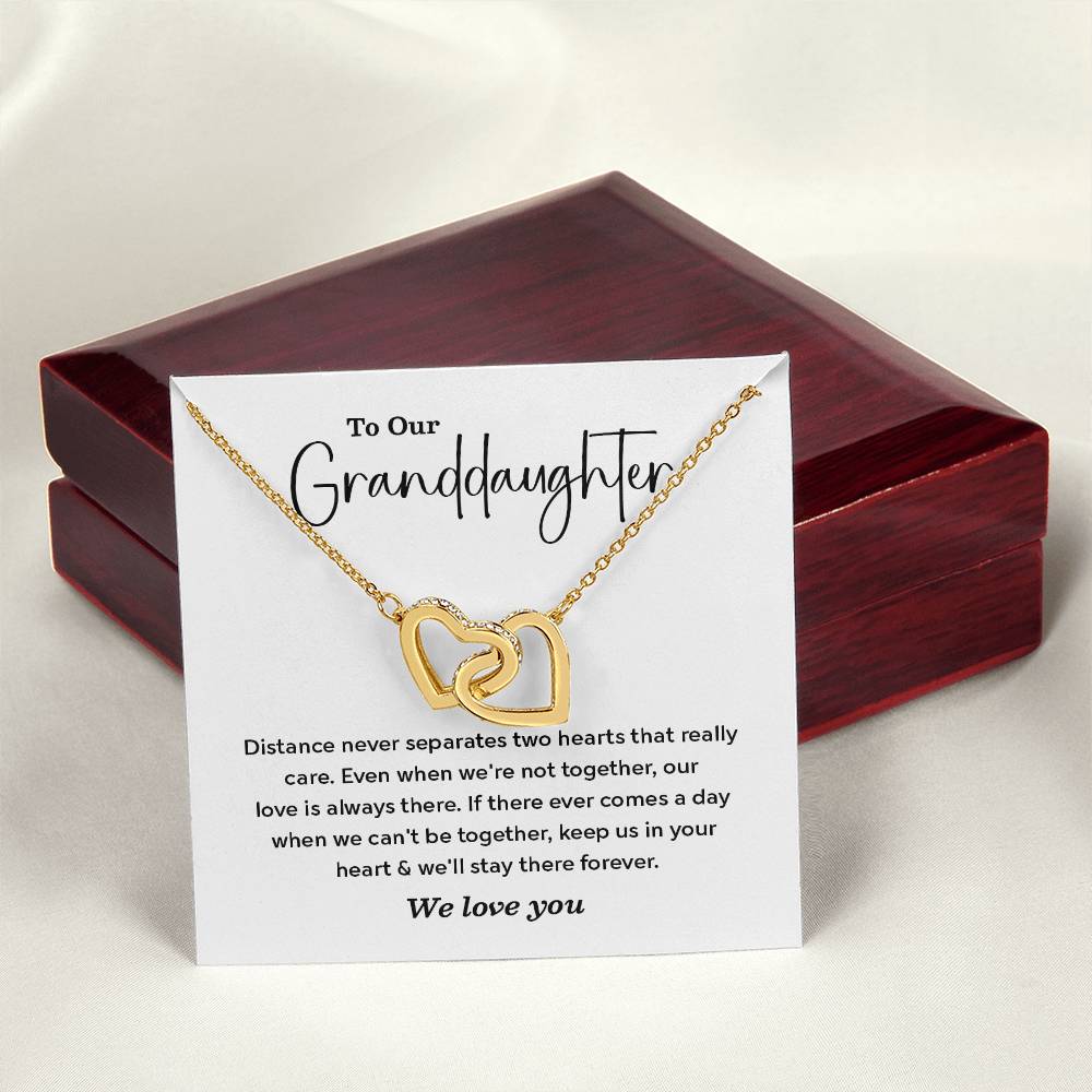 To Our Granddaughter Love You Forever Necklace Necklace For Special Granddaughter Lifelong Bond Necklace Jewelry Gift For Beloved Granddaughter Emotional Connection Necklace Unique Gift For Granddaughter Sentimental Keepsake For Granddaughter