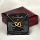 Granddaughter Gift from Grandpa – Eternal Love Necklace