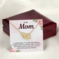 Mom Necklace Gift for Mother – With Message Card