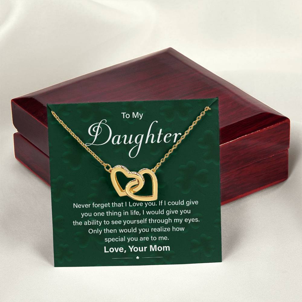 Daughter Necklace Gift for St. Patrick’s Day Box