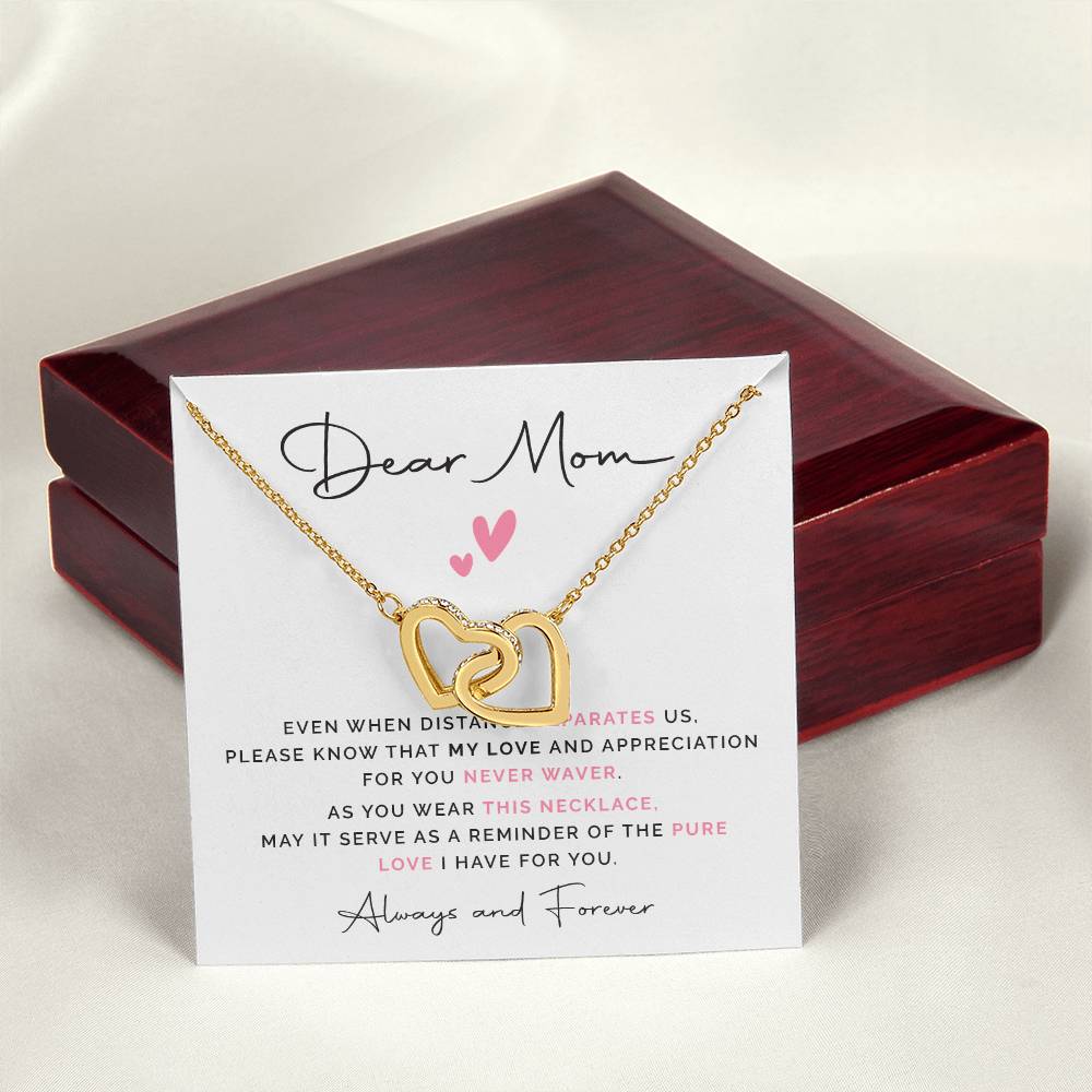 Dear Mom Dear Mom Necklace Gift Heartfelt Gift For Mom Thoughtful Gift For Mom Unique Gift For Mother-child Bond Meaningful Gift For Mom Proud Child Gift For Mom Appreciation Gift For Mom Special Occasion Gift For Mom Gratitude For Mom Necklace