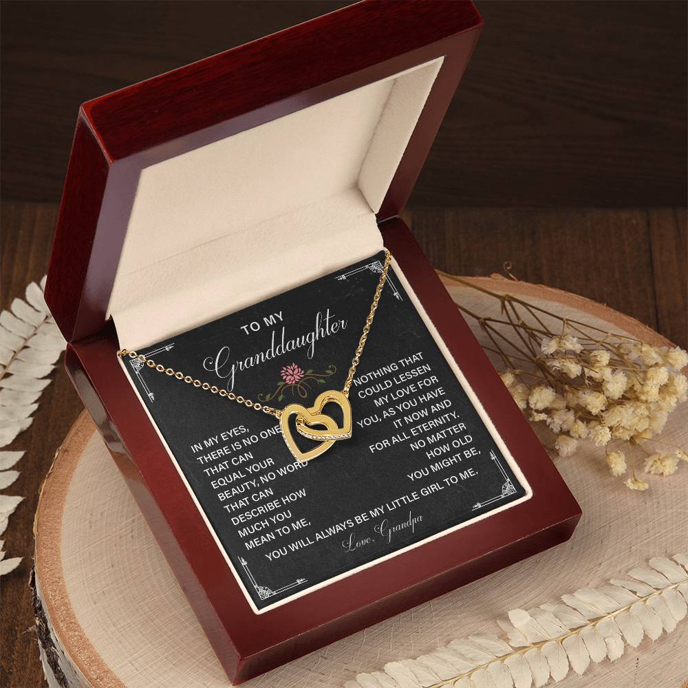 Granddaughter Gift from Grandpa – Eternal Love Necklace