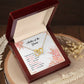 Sentimental Mother of Groom Jewelry With Message Card