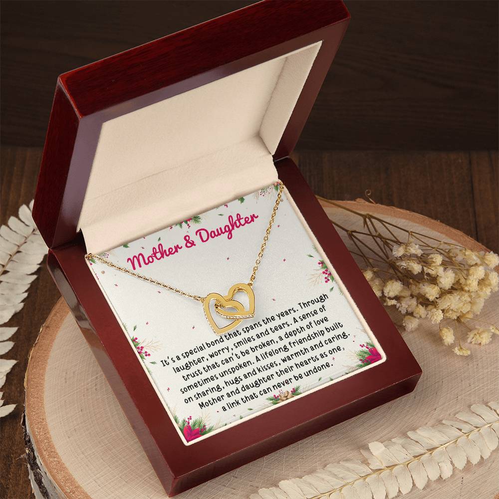 Mother And Daughter Its A Special Bond That Spans The Year, Christmas necklace
