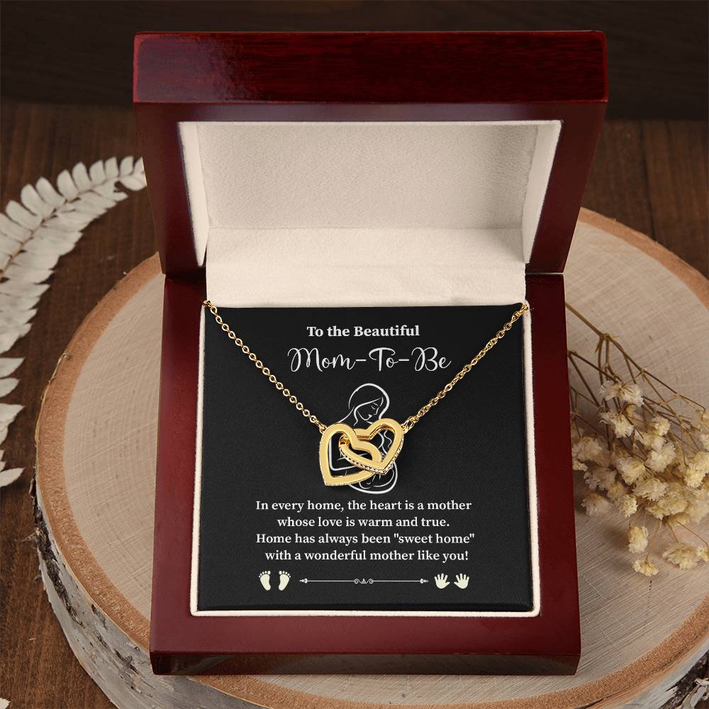 To The Beautiful Mom-to-be Heartfelt Necklace For Expecting Mothers Loving Jewelry For A New Mom Sweet Pendant Sentimental Gift For Mom-to-be Loving Pendant Appreciation Necklace Sentimental Pendant For Motherhood Sweet Pendant For A Growing Family