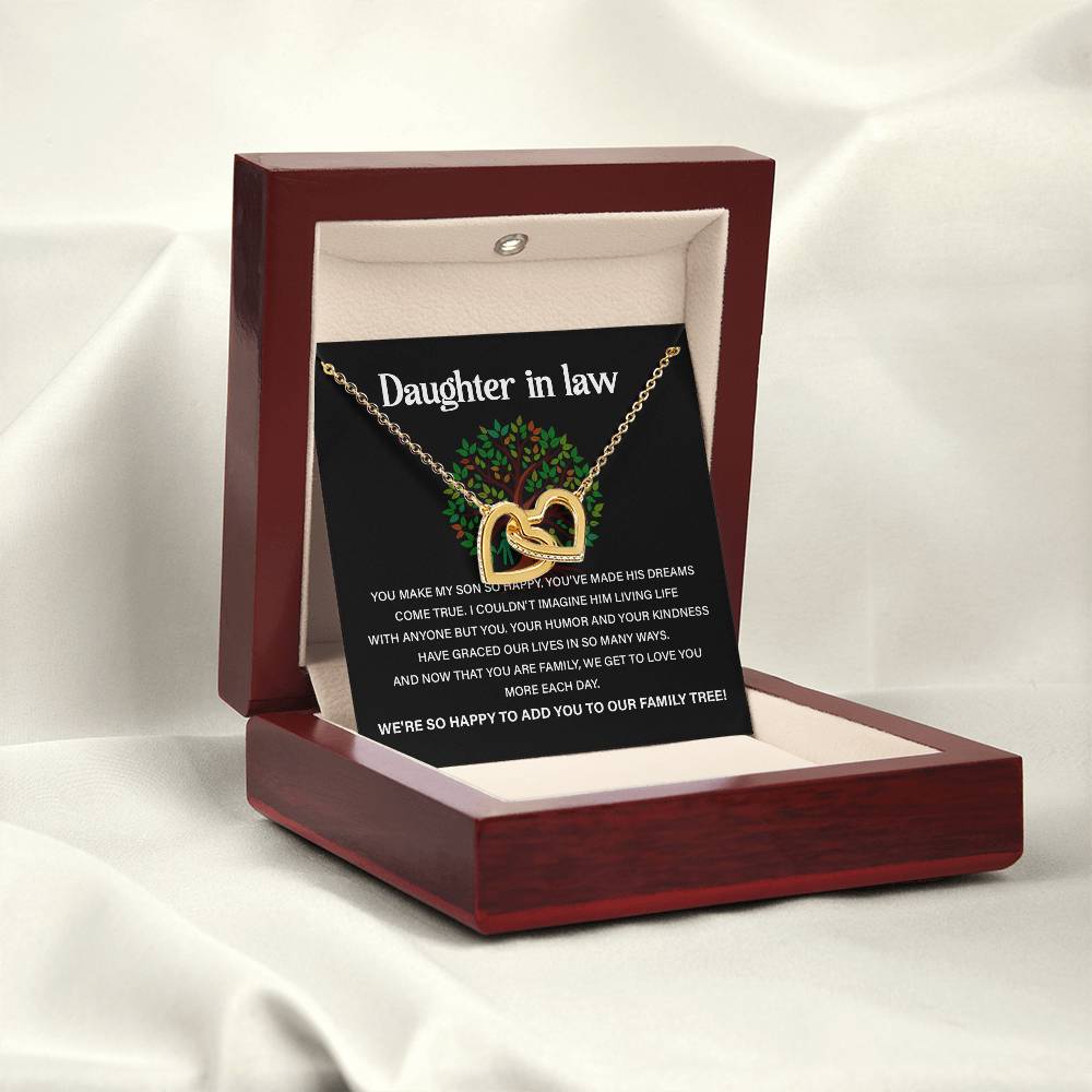 Daughter-in-law  Necklace For Daughter-in-law Loving Gift For Daughter-in-law Necklace For Daughter-in-law’s Happiness Gift For Daughter-in-law From Family Special Necklace For Daughter-in-law Gift For Daughter-in-law’s Marriage